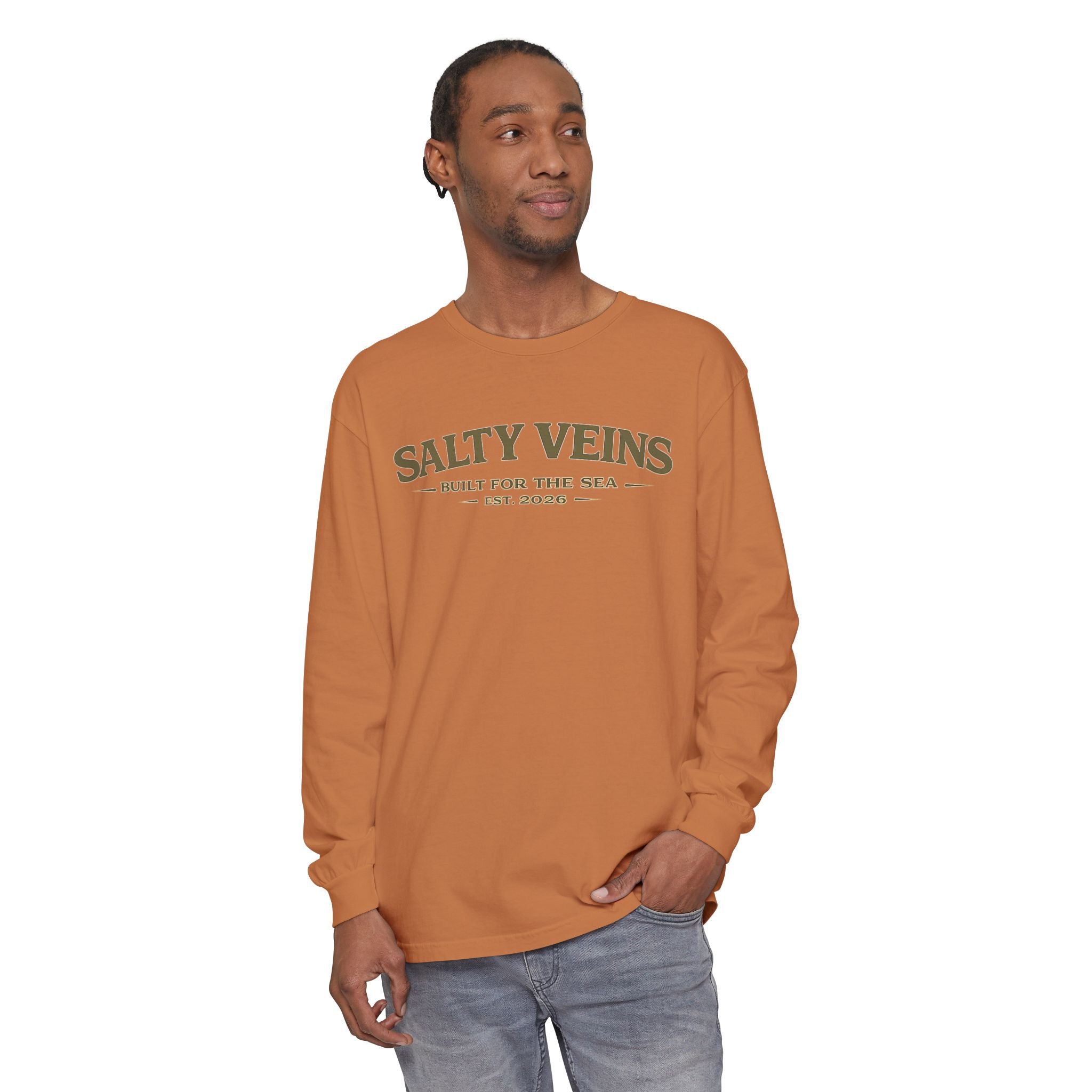 Salty Veins Logo Long Sleeve