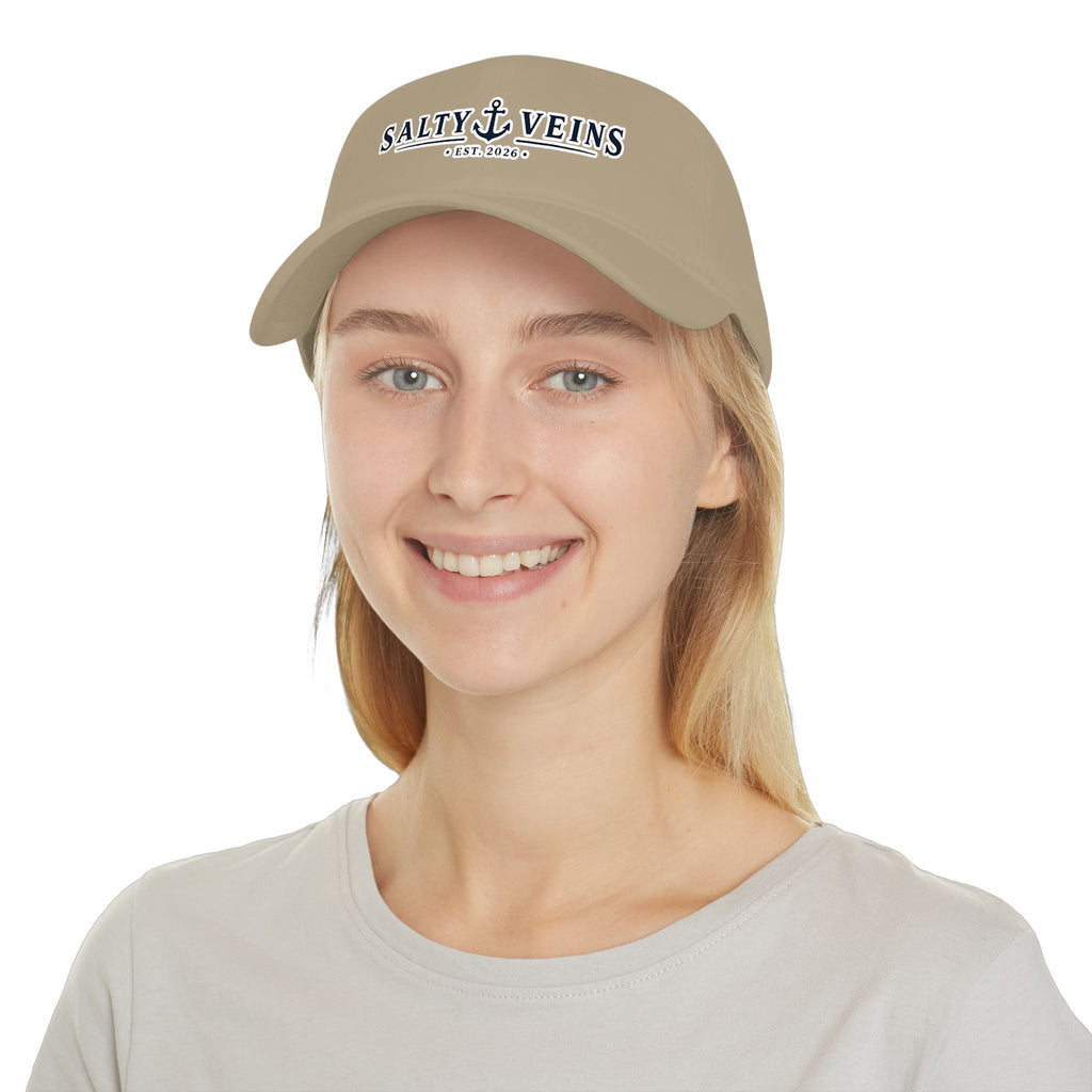 Salty Veins Low-Profile Baseball Cap