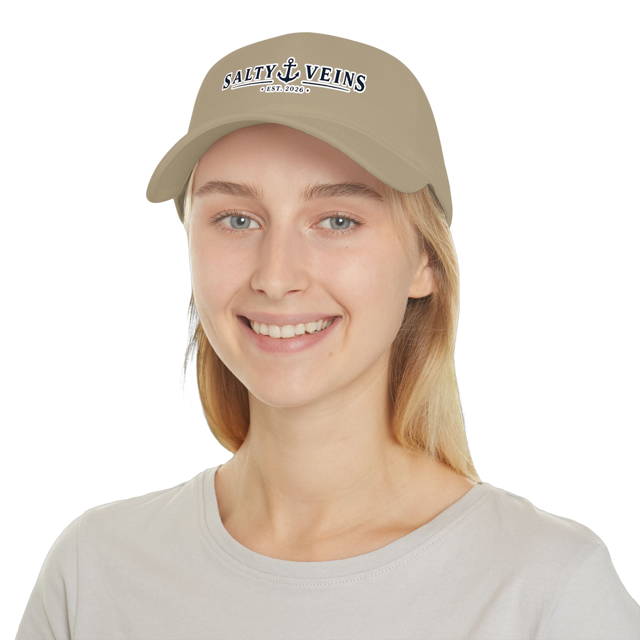 Salty Veins Low-Profile Baseball Cap