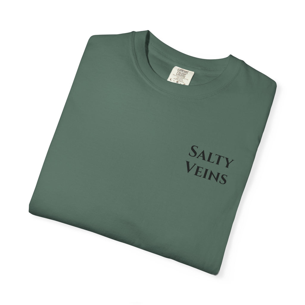 T-shirt "Guided by the Sea" Rose des Vents Salty Veins