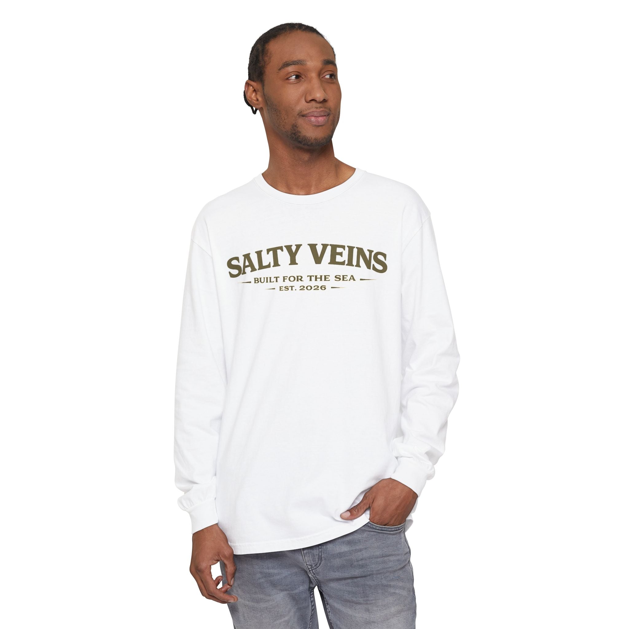 Salty Veins Logo Long Sleeve