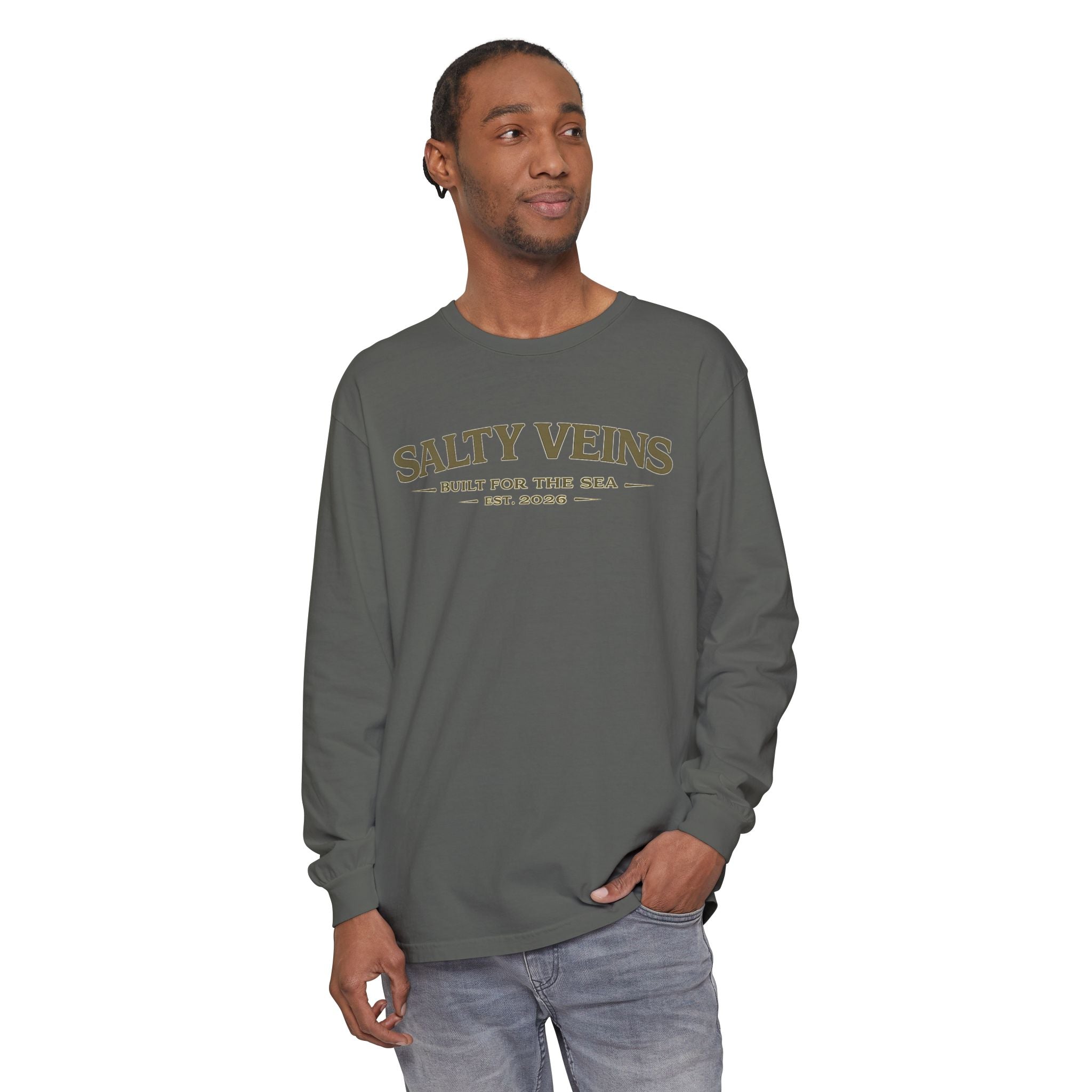 Salty Veins Logo Long Sleeve