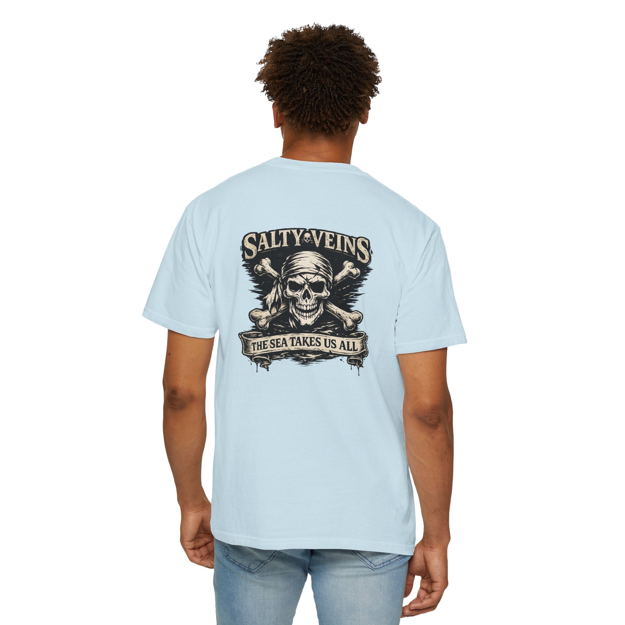 Salty Veins The Sea Takes Us All Tee