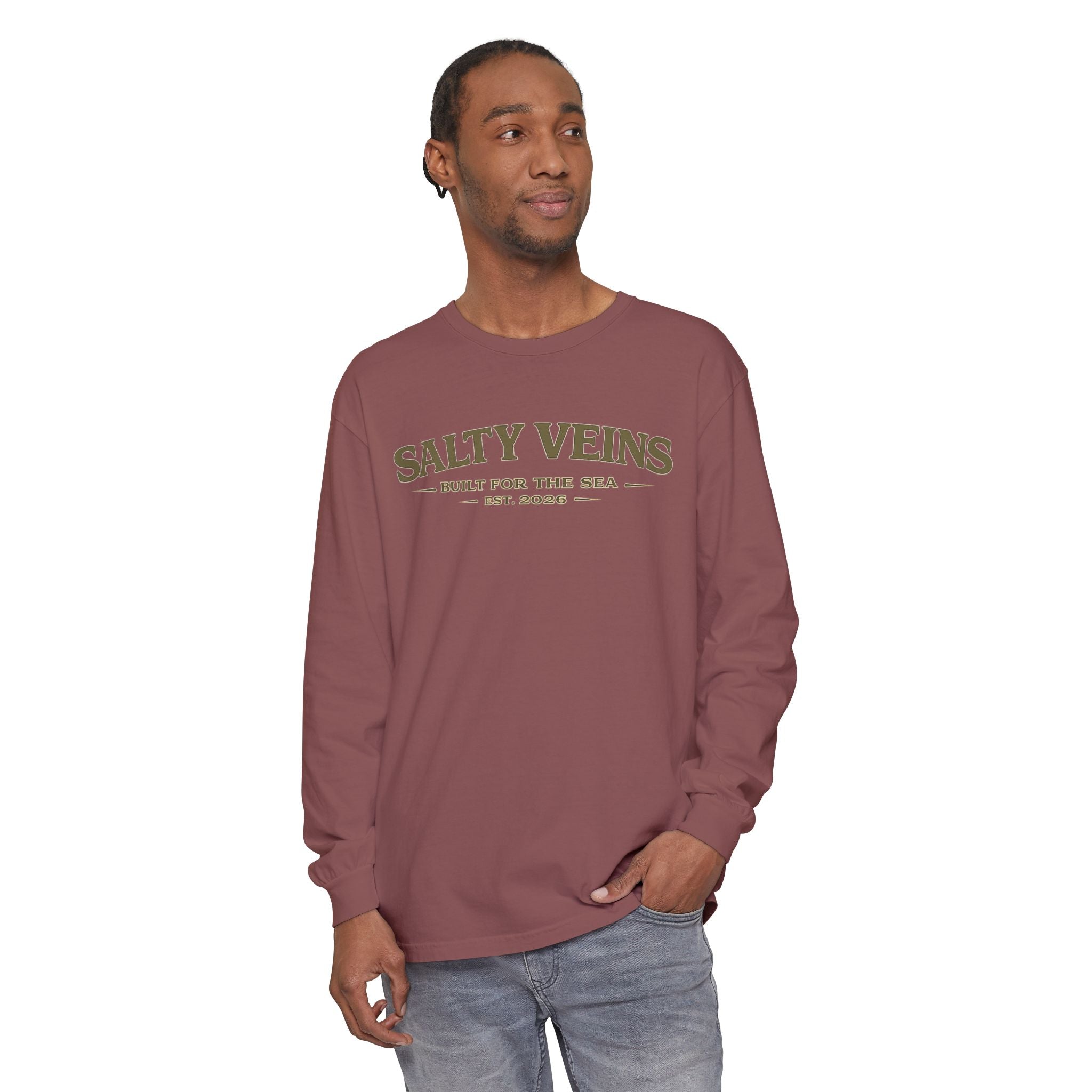 Salty Veins Logo Long Sleeve