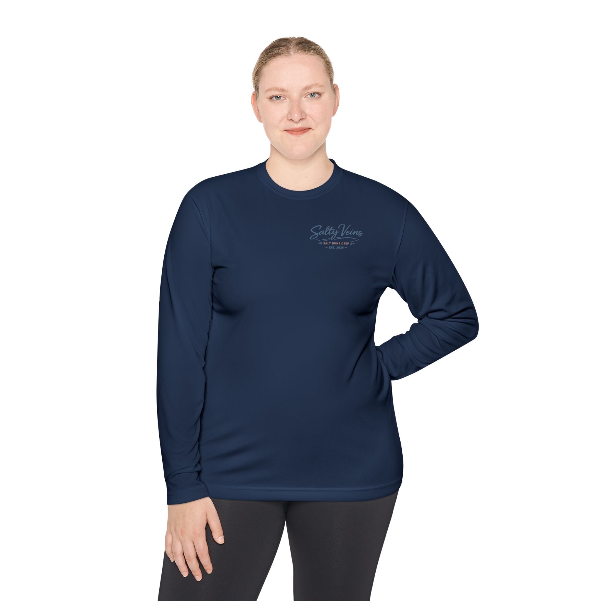 Salty Veins Sea Turtle Long Sleeve
