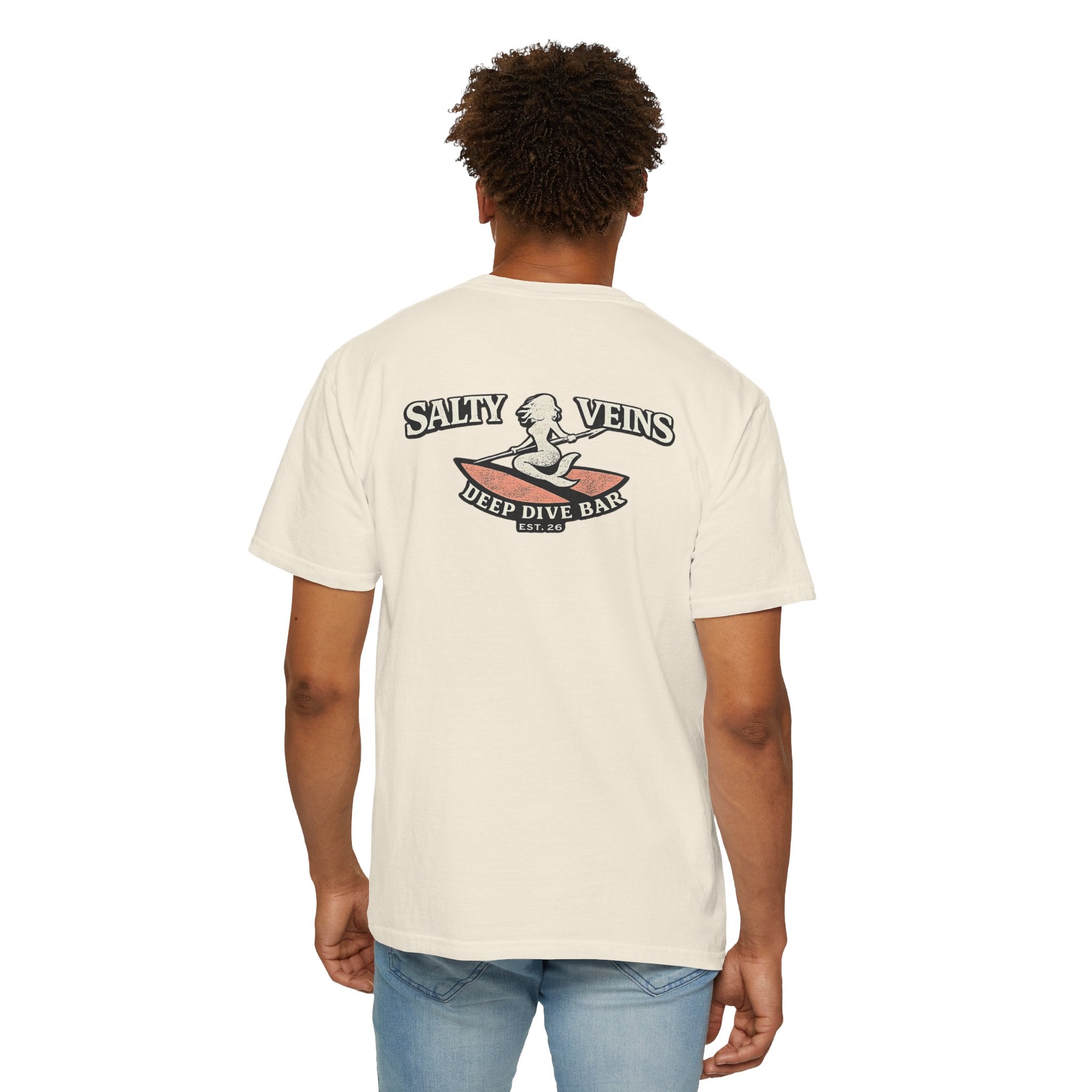 Salty Veins Deep Dive Bar Tee
