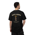 Salty Veins Guided by the Sea Lighthouse Tee