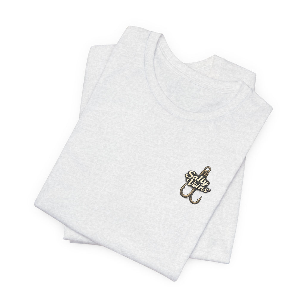 Salty Veins Hooked on the Salt Beach House Tee