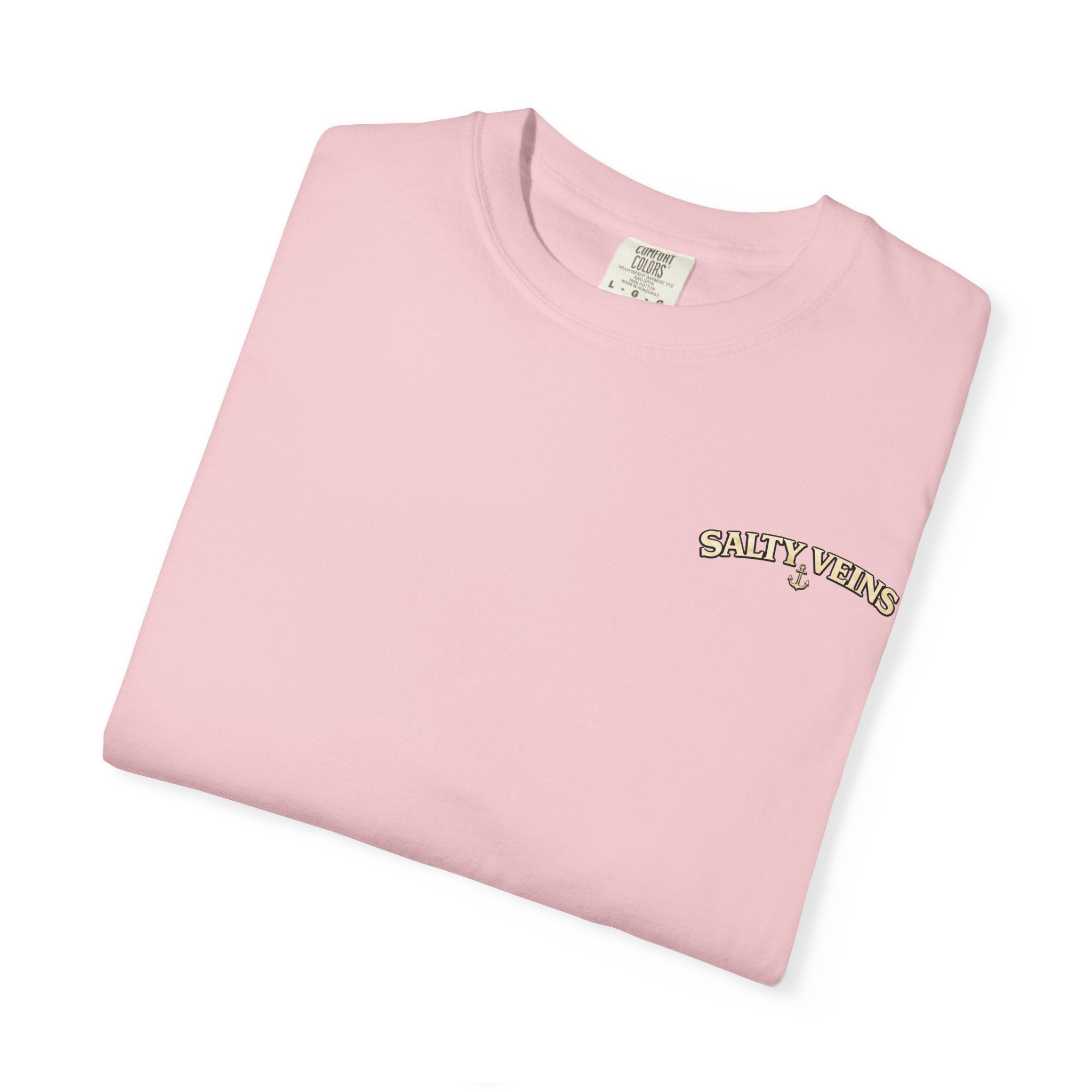 Salty Veins Skull Captain Tee