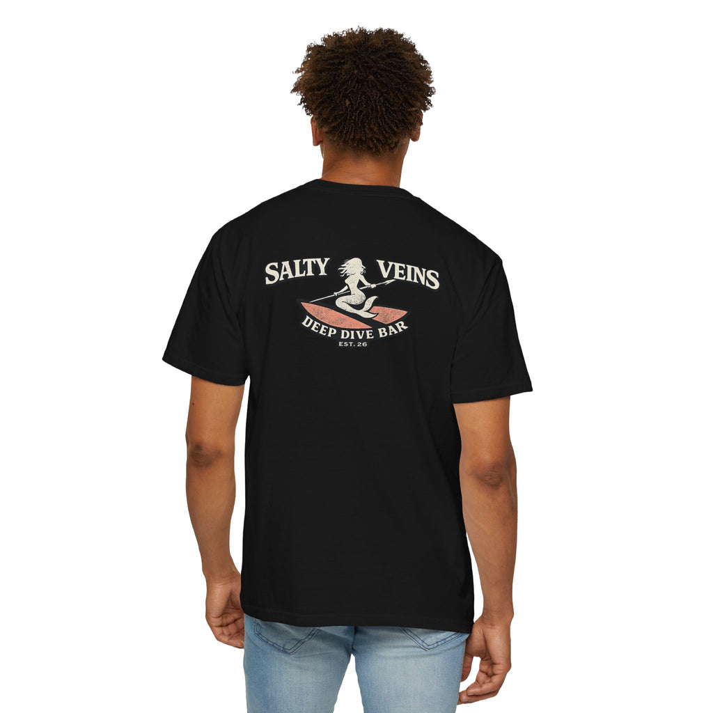 Salty Veins Deep Dive Bar Tee