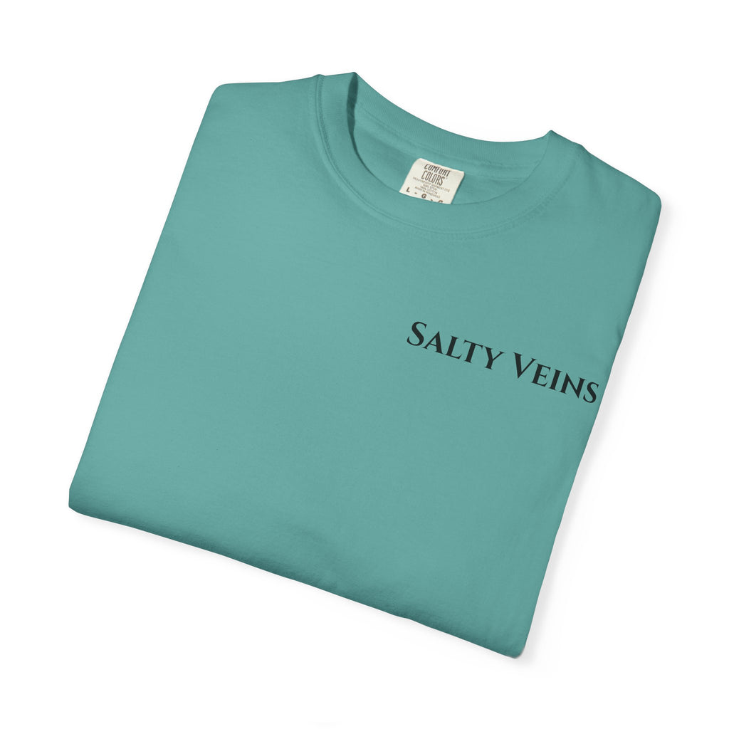 Salty Veins Beach Scene Tee
