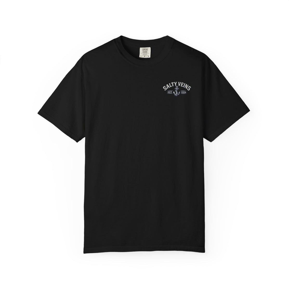 Salty Veins Support Local Fisherman Tee
