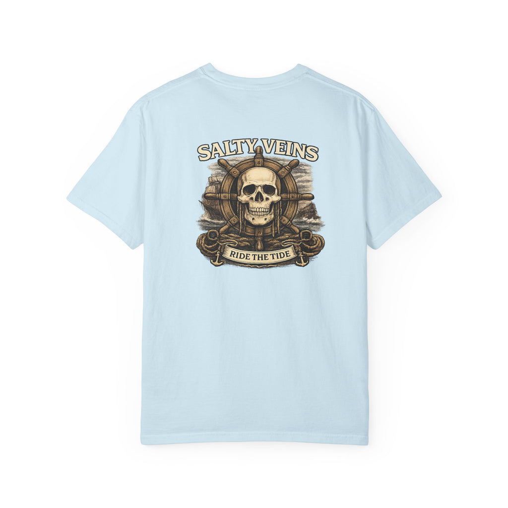T-shirt Crâne & Casque Salty Veins