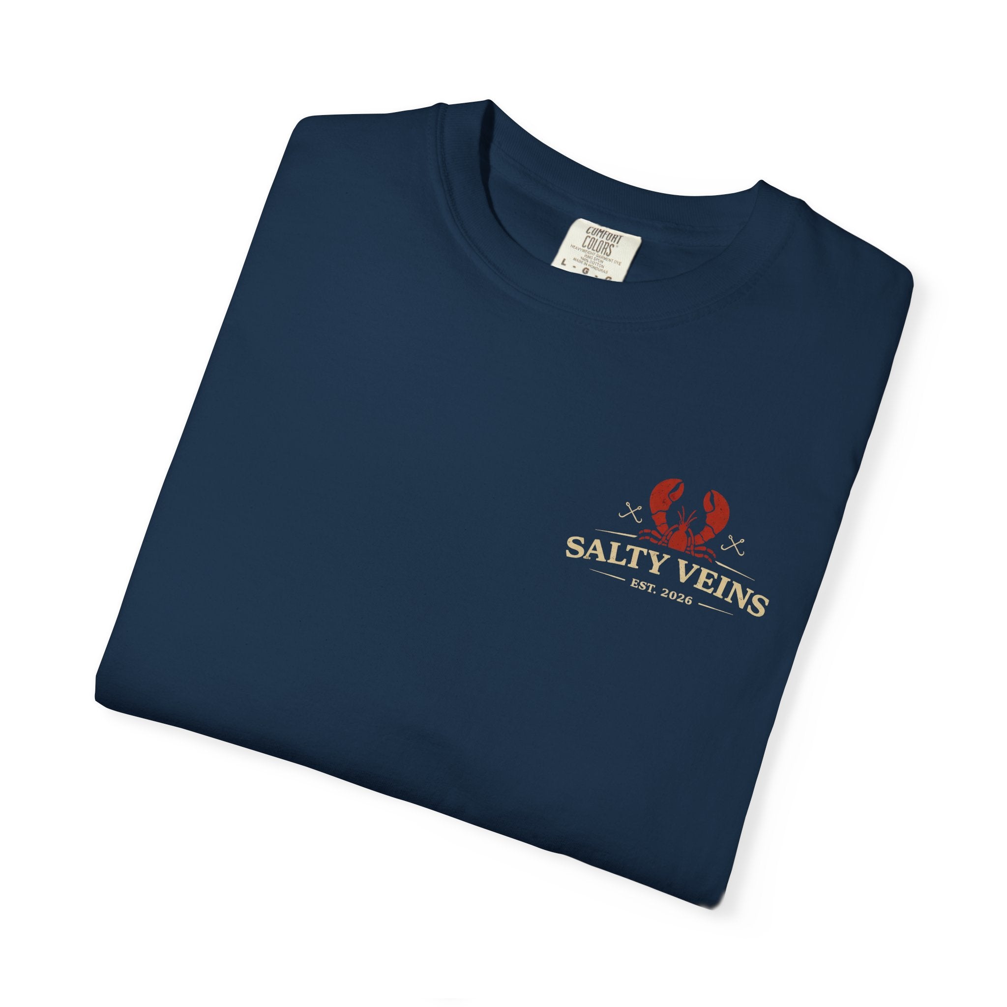 Salty Veins Way of Life Lobster Tee