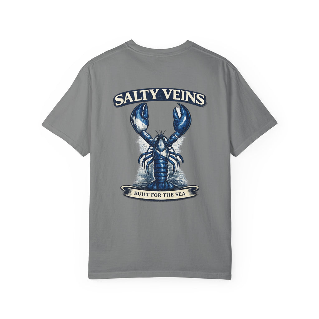 Salty Veins Blue Lobster Tee