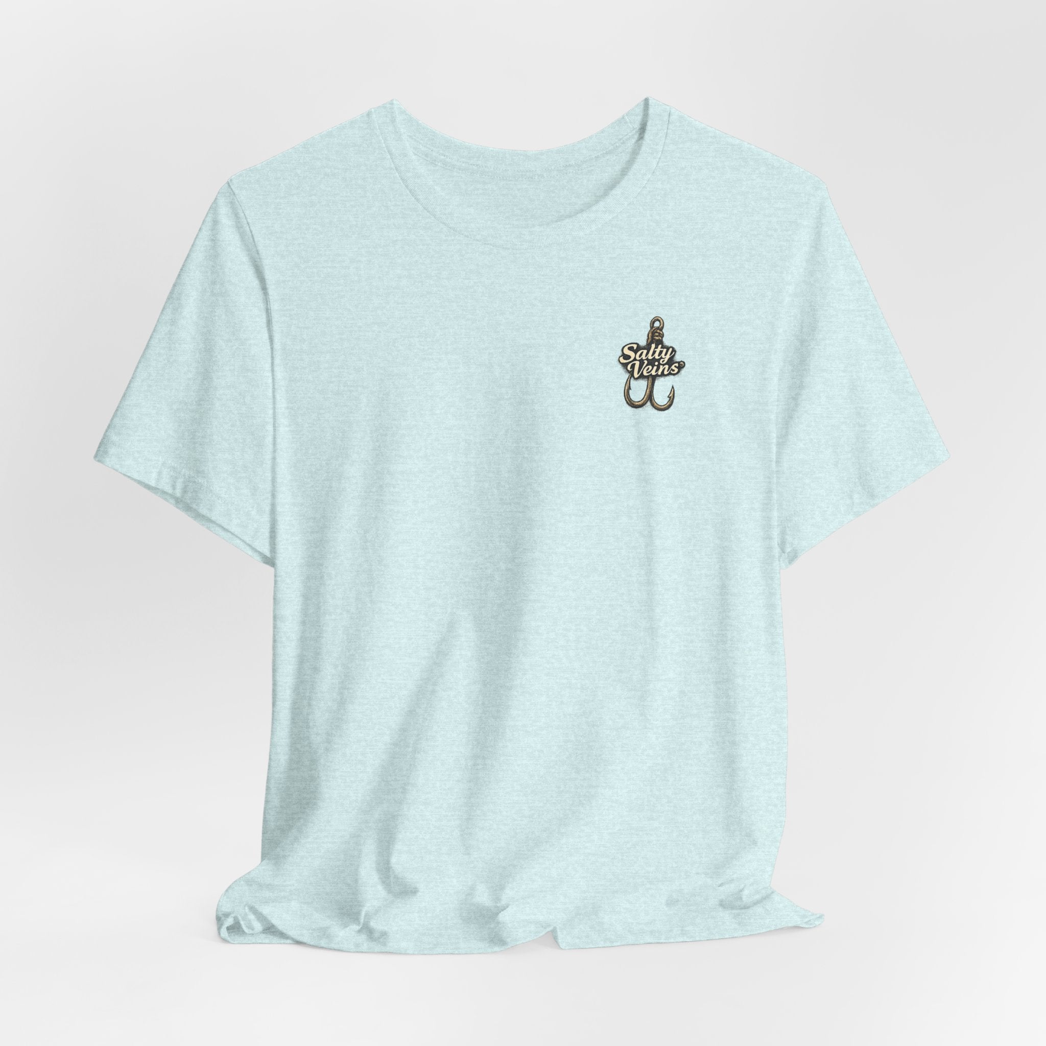 Salty Veins Hooked on the Salt Beach House Tee