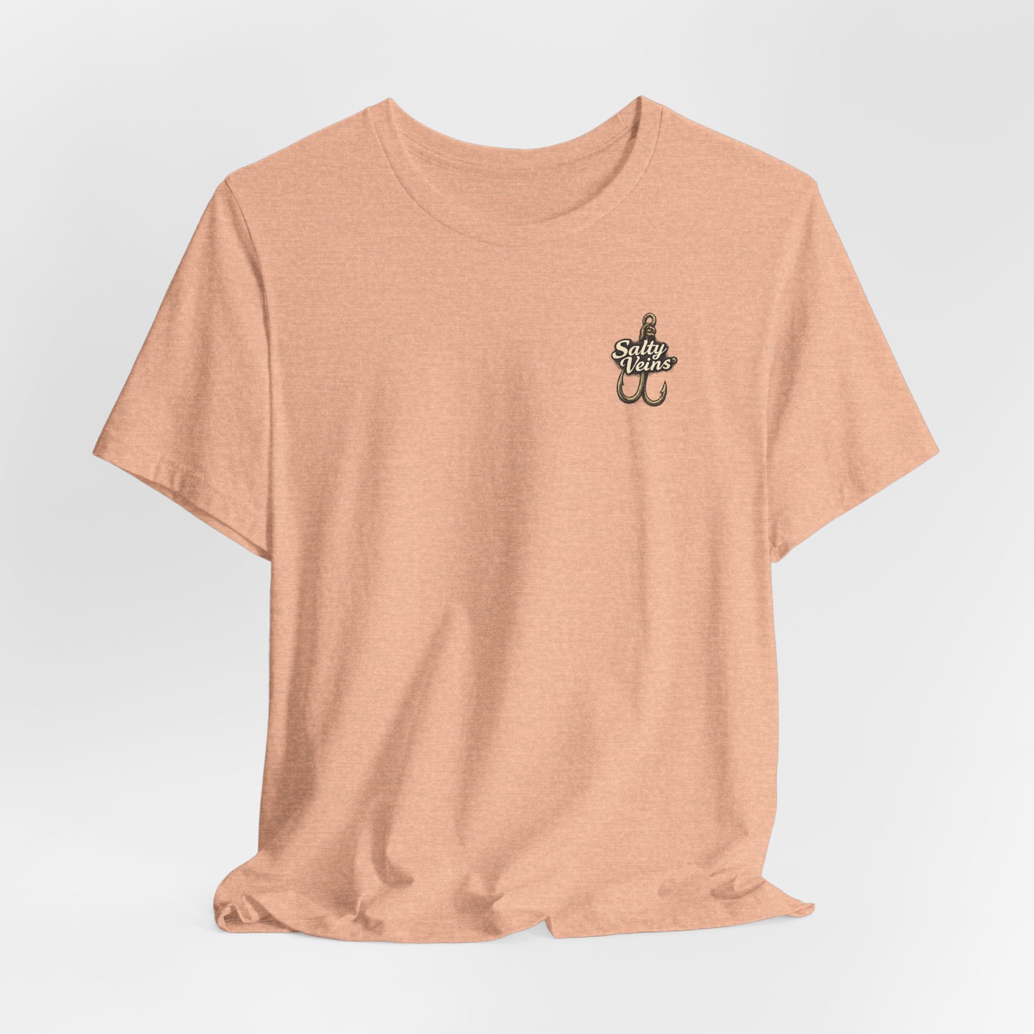 Salty Veins Hooked on the Salt Beach House Tee