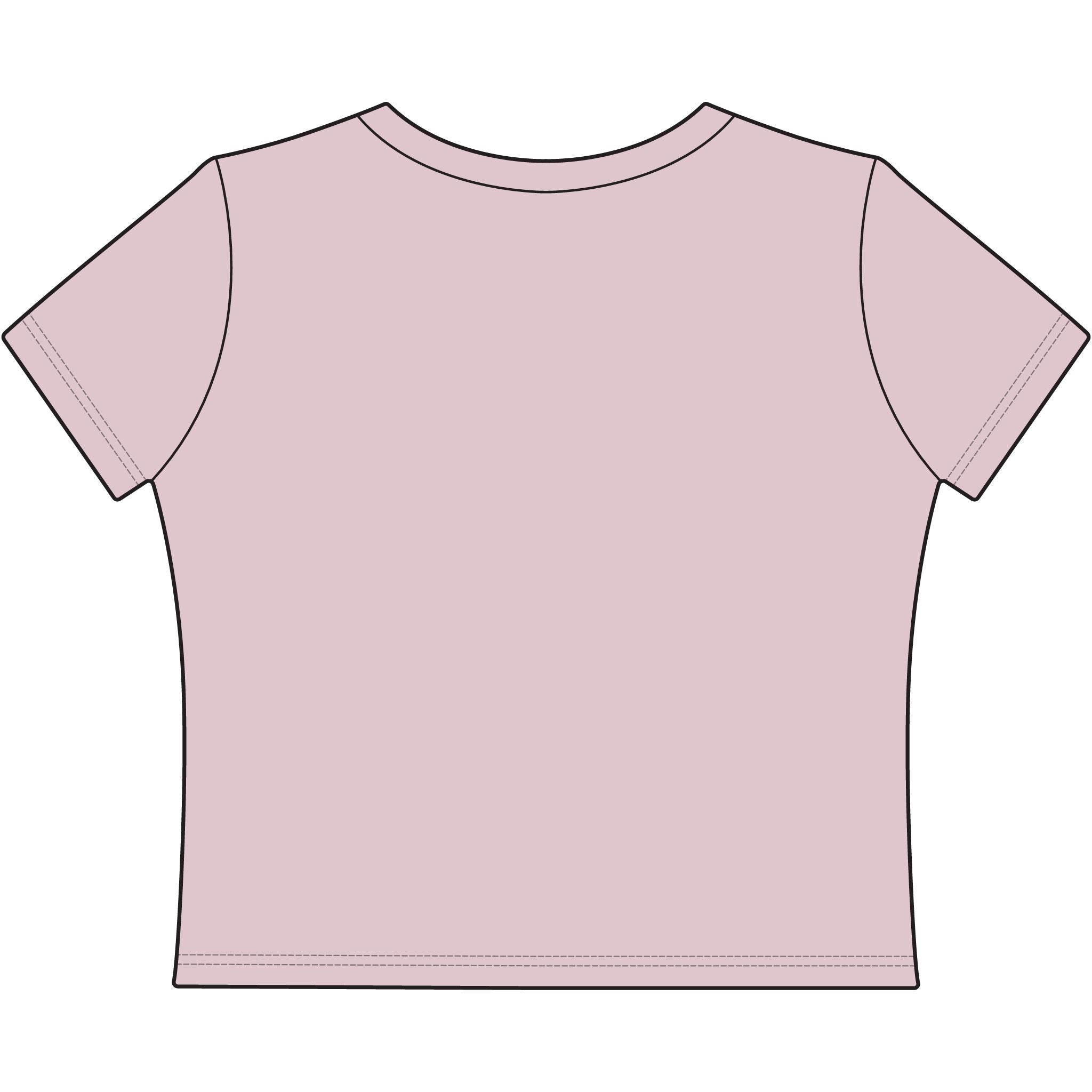 Salty Veins Women's Cropped Logo Tee