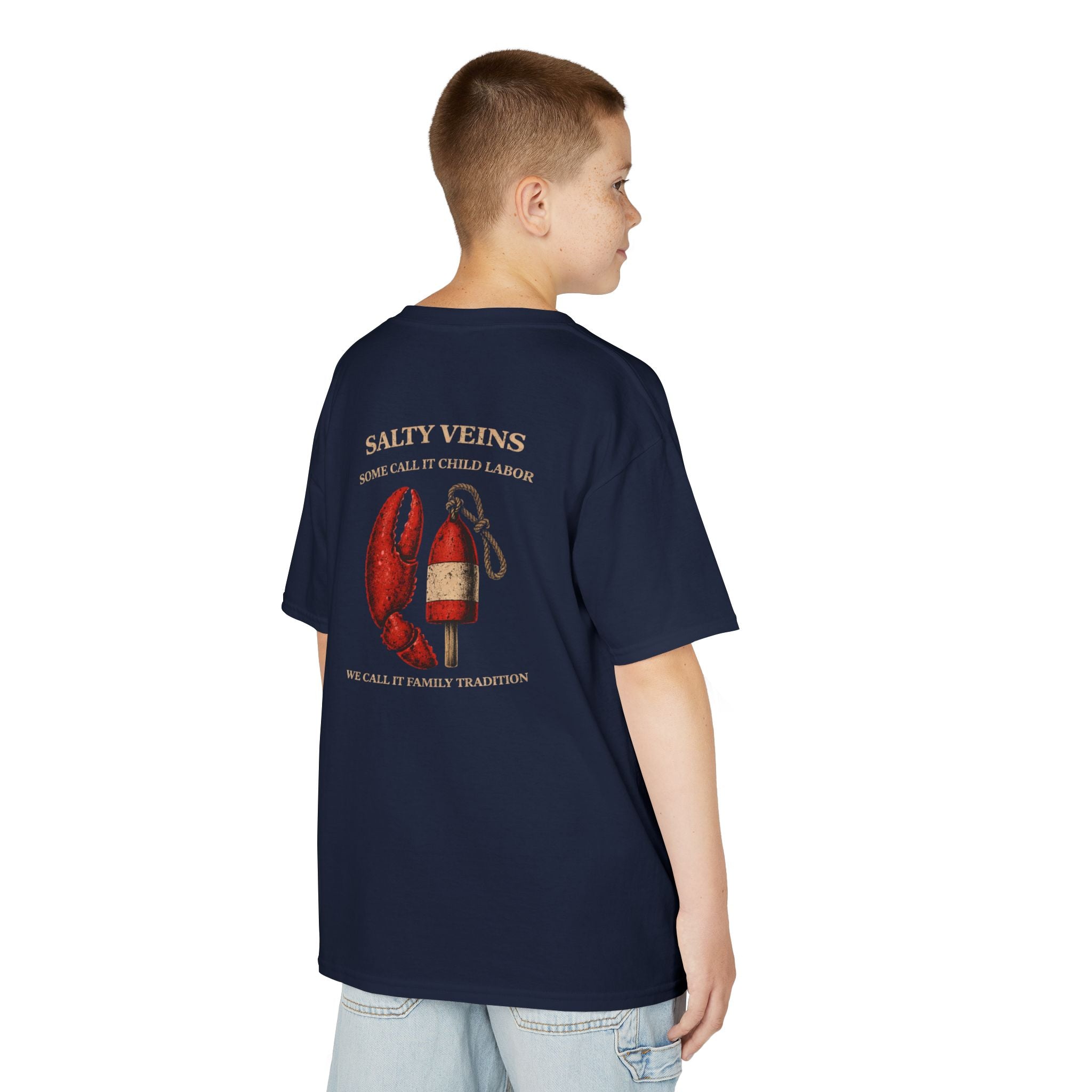 Kids Tee — Salty Veins Family Traditions Kids Tee