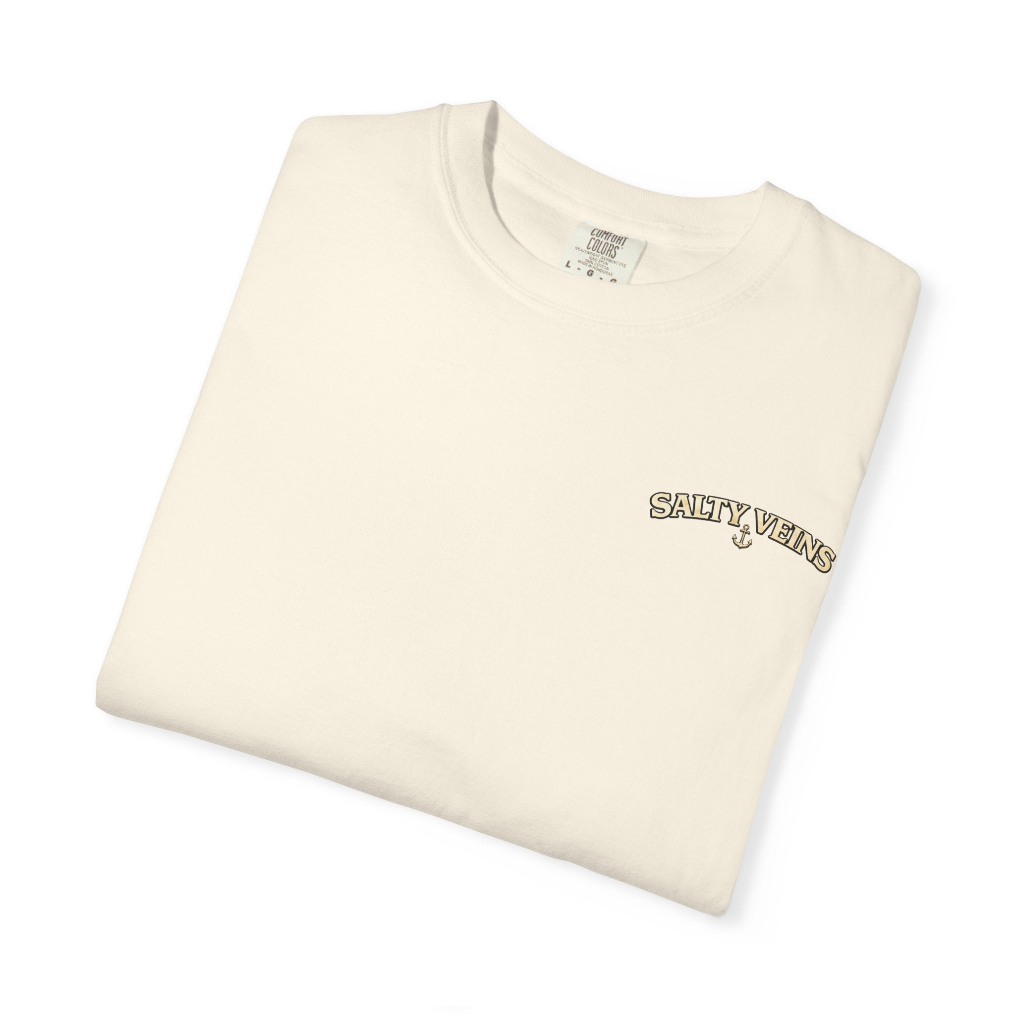 Salty Veins Skull Captain Tee