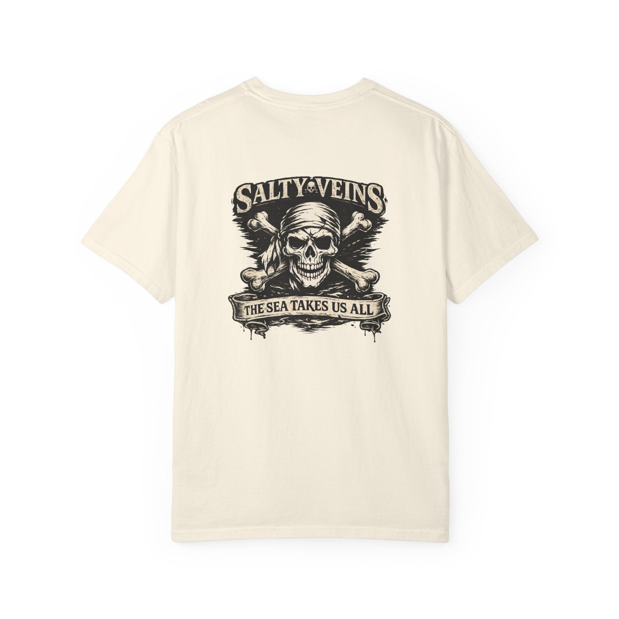 Salty Veins The Sea Takes Us All Tee