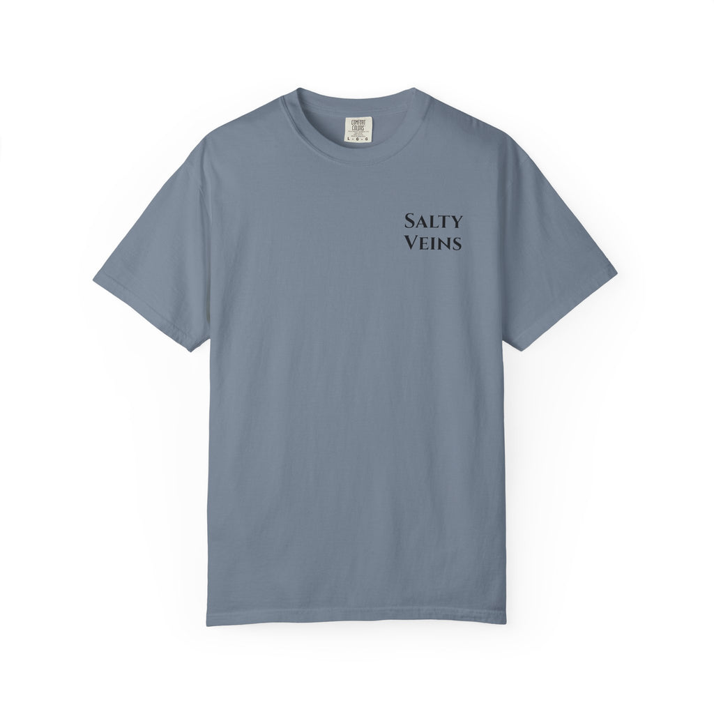 T-shirt "Guided by the Sea" Rose des Vents Salty Veins