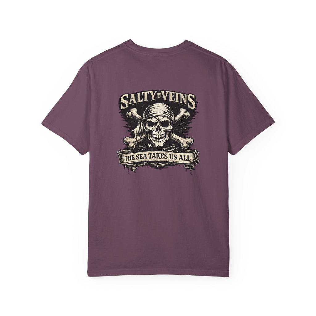 Salty Veins The Sea Takes Us All Tee