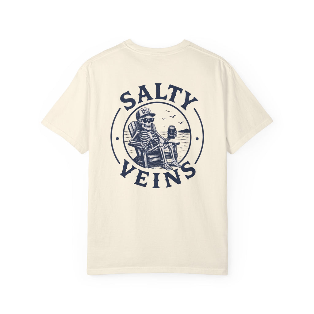 Salty Veins Off the Clock Tee