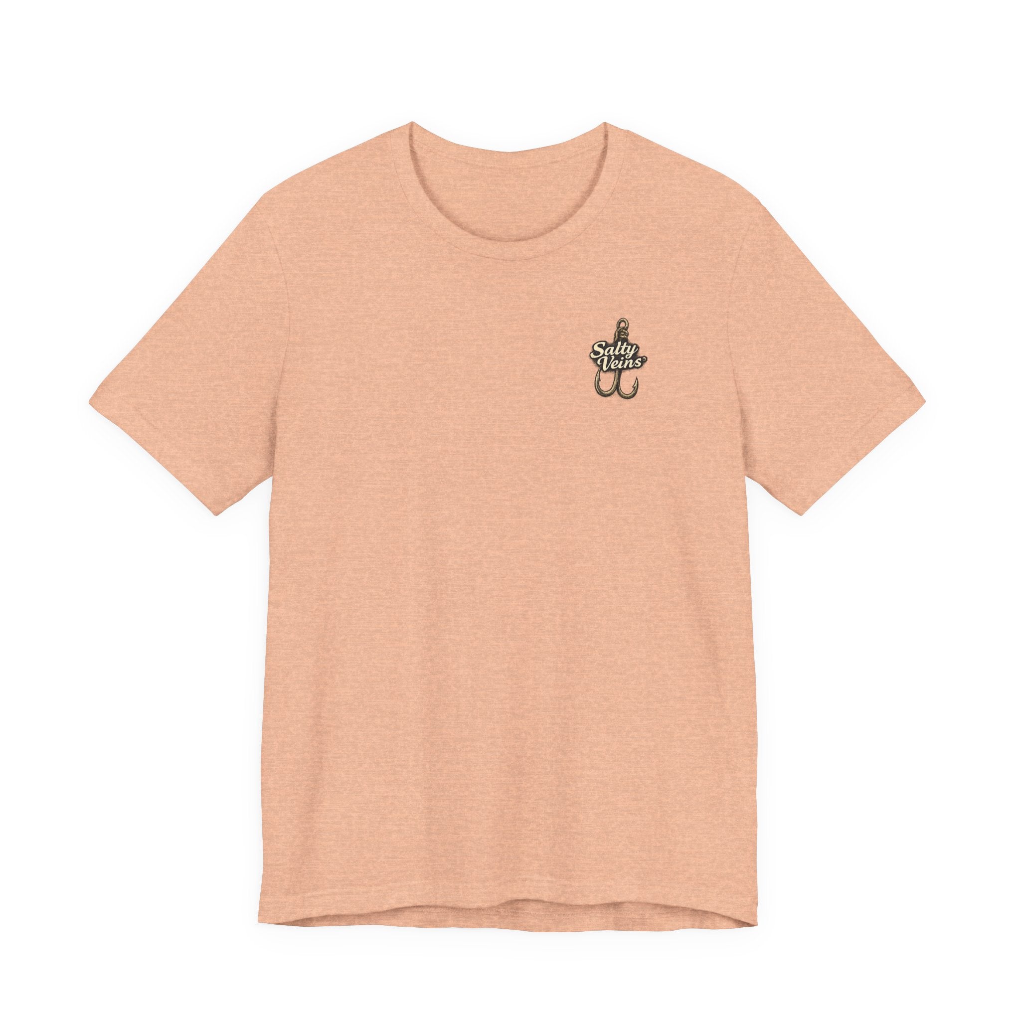 Salty Veins Hooked on the Salt Beach House Tee