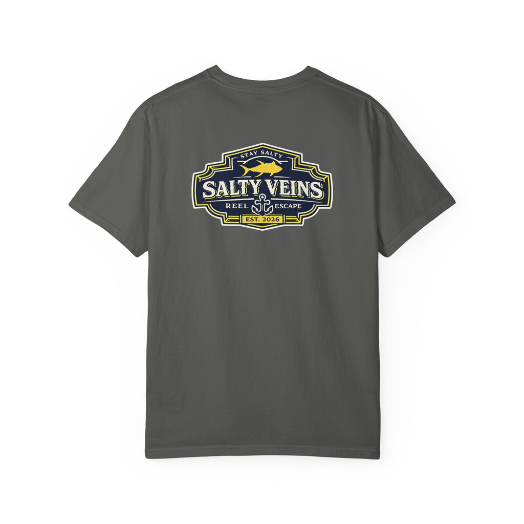 Salty Veins Reel Escape Fishing Tee