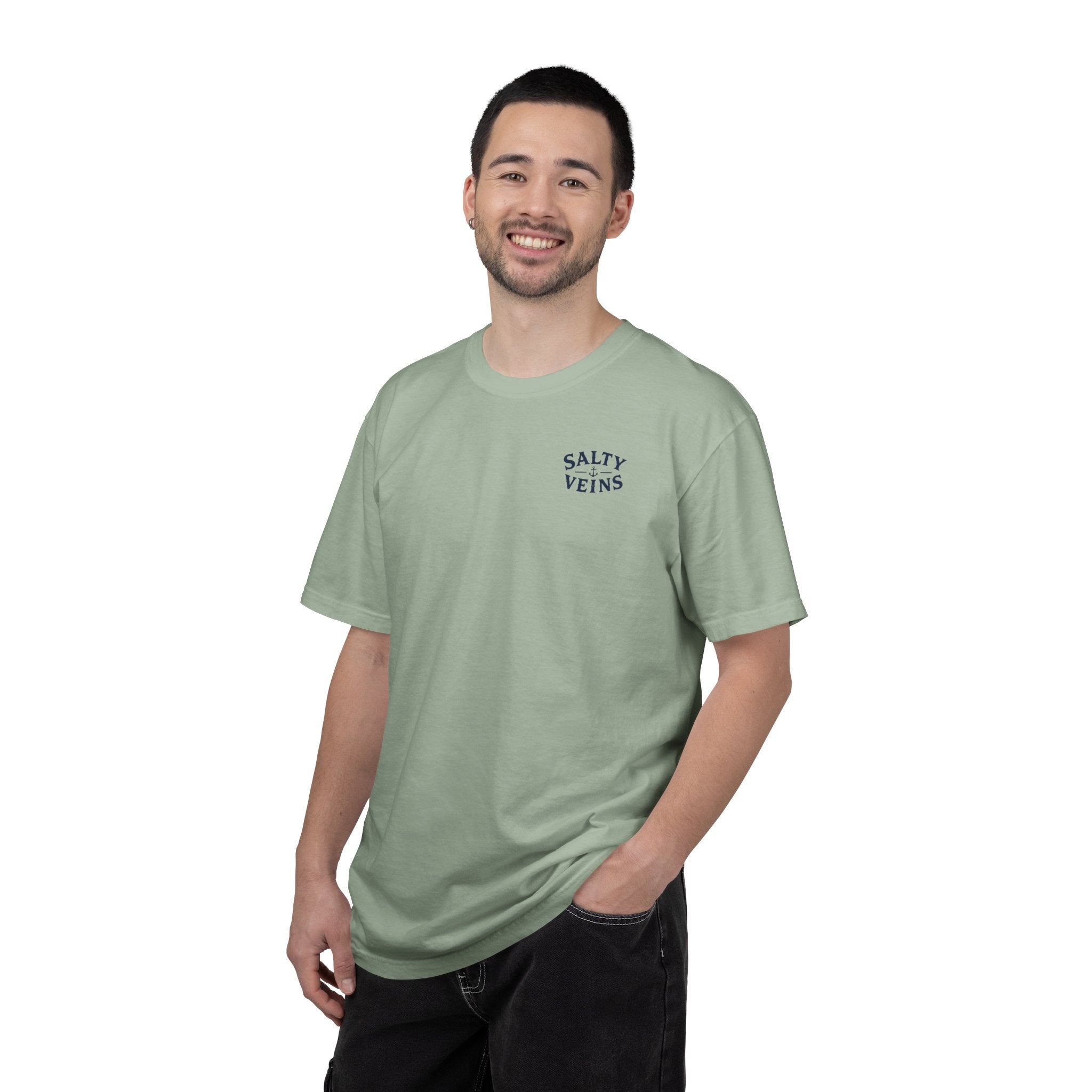 Salty Veins Off the Clock Tee