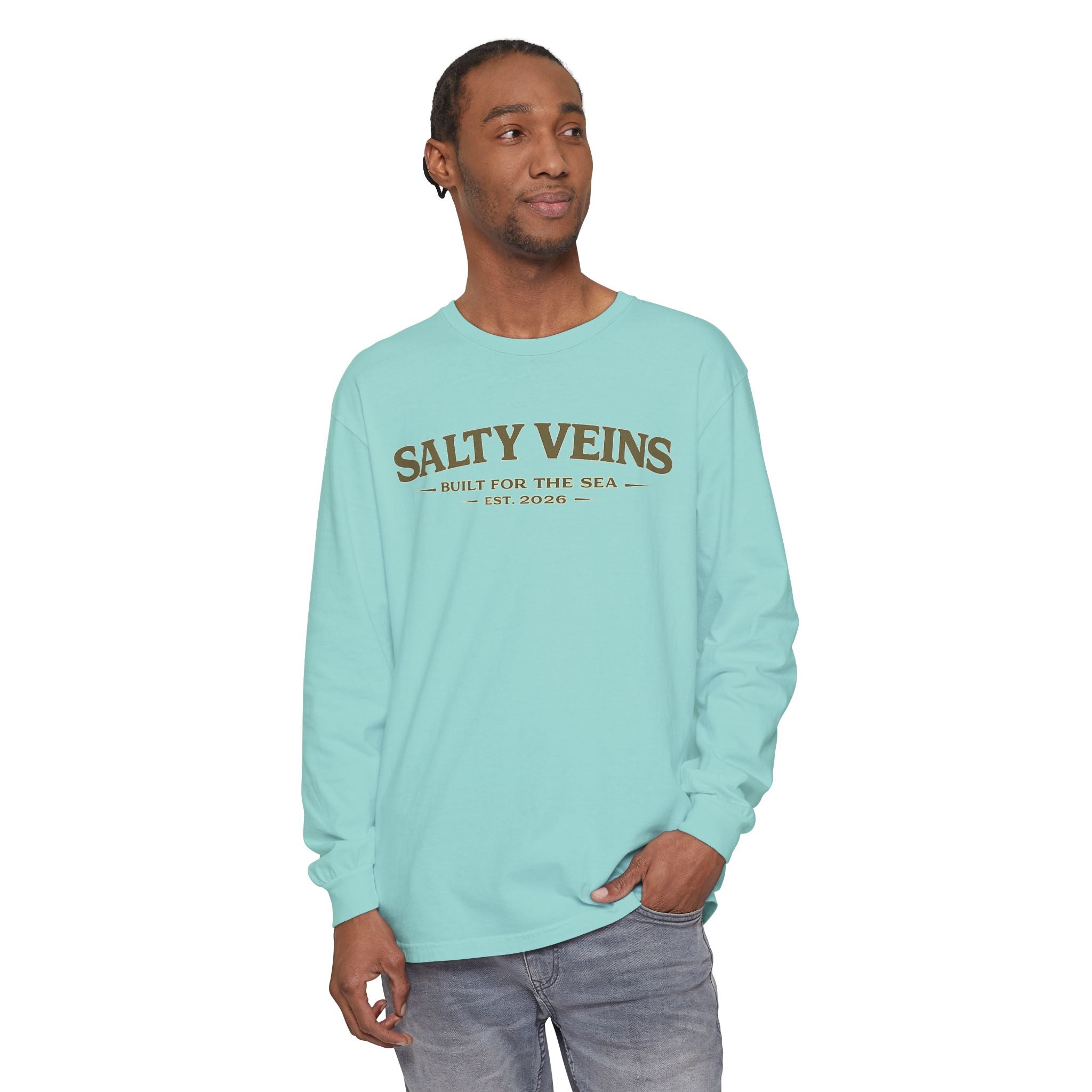 Salty Veins Logo Long Sleeve
