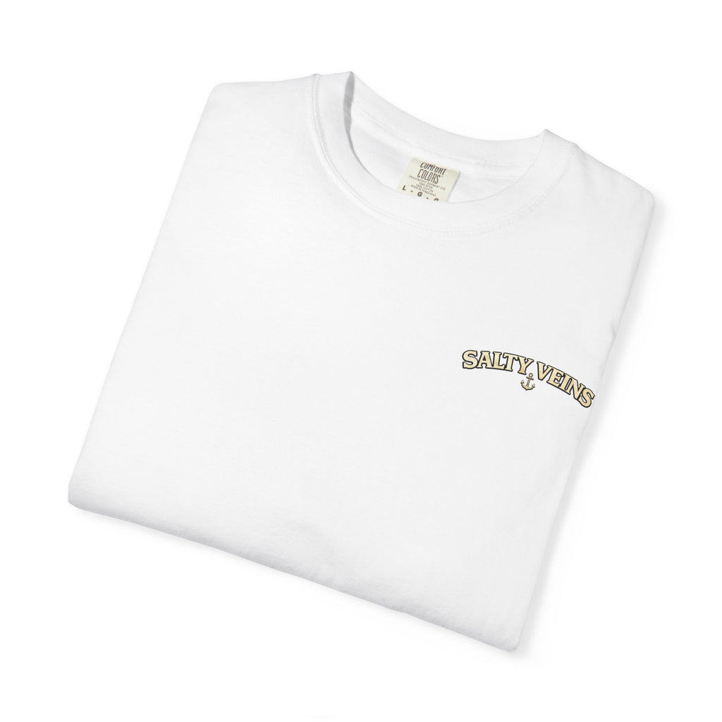 Salty Veins Skull Captain Tee