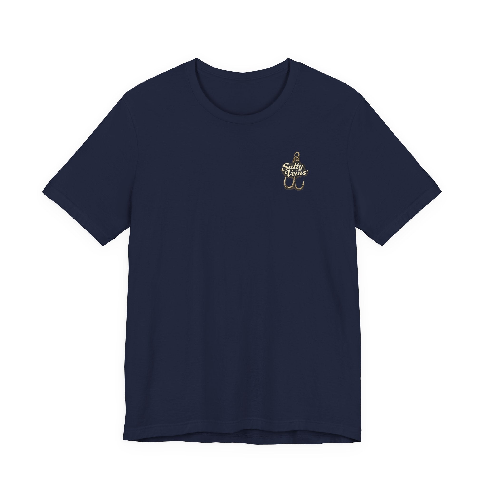 Salty Veins Hooked on the Salt Beach House Tee