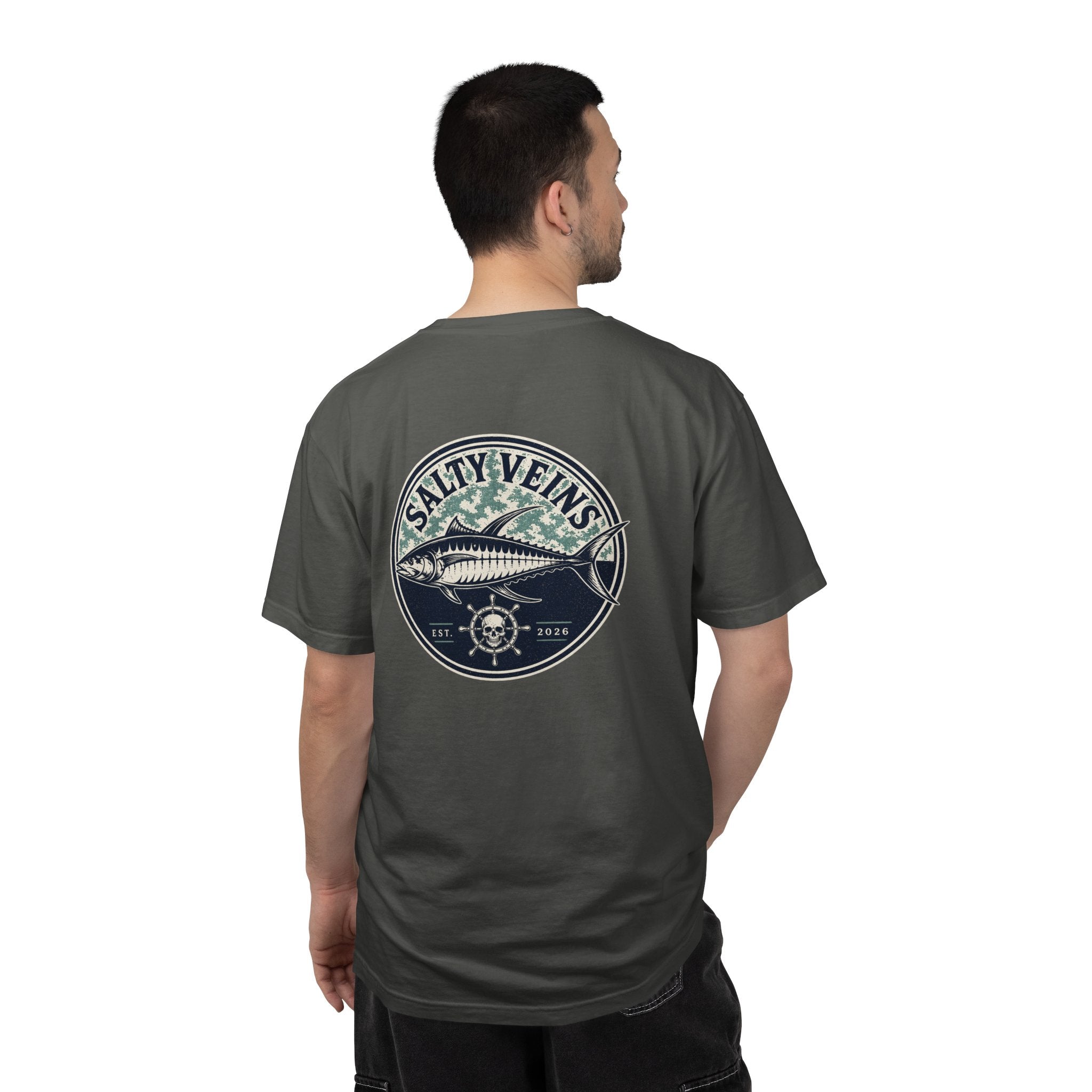 Salty Veins Tuna Fish Tee