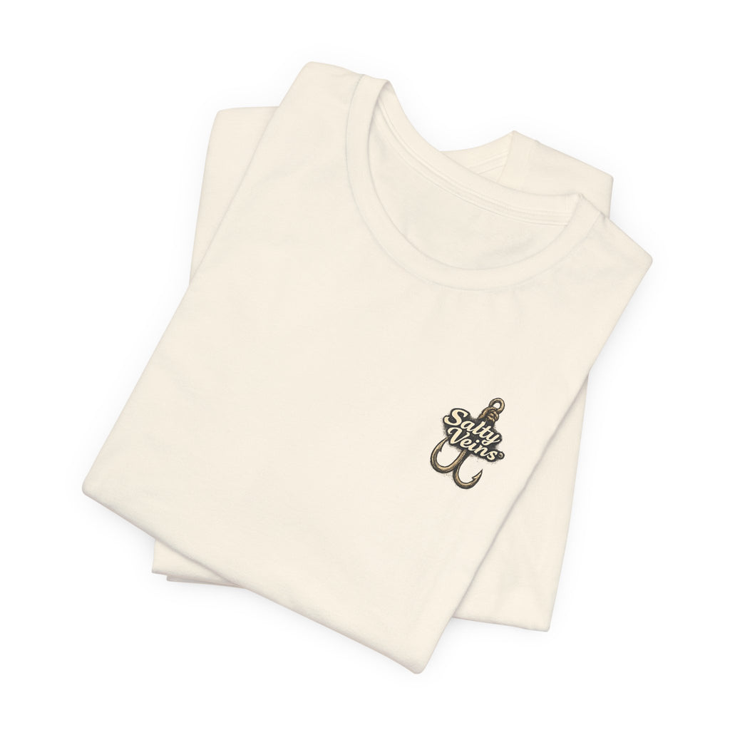 Salty Veins Hooked on the Salt Beach House Tee