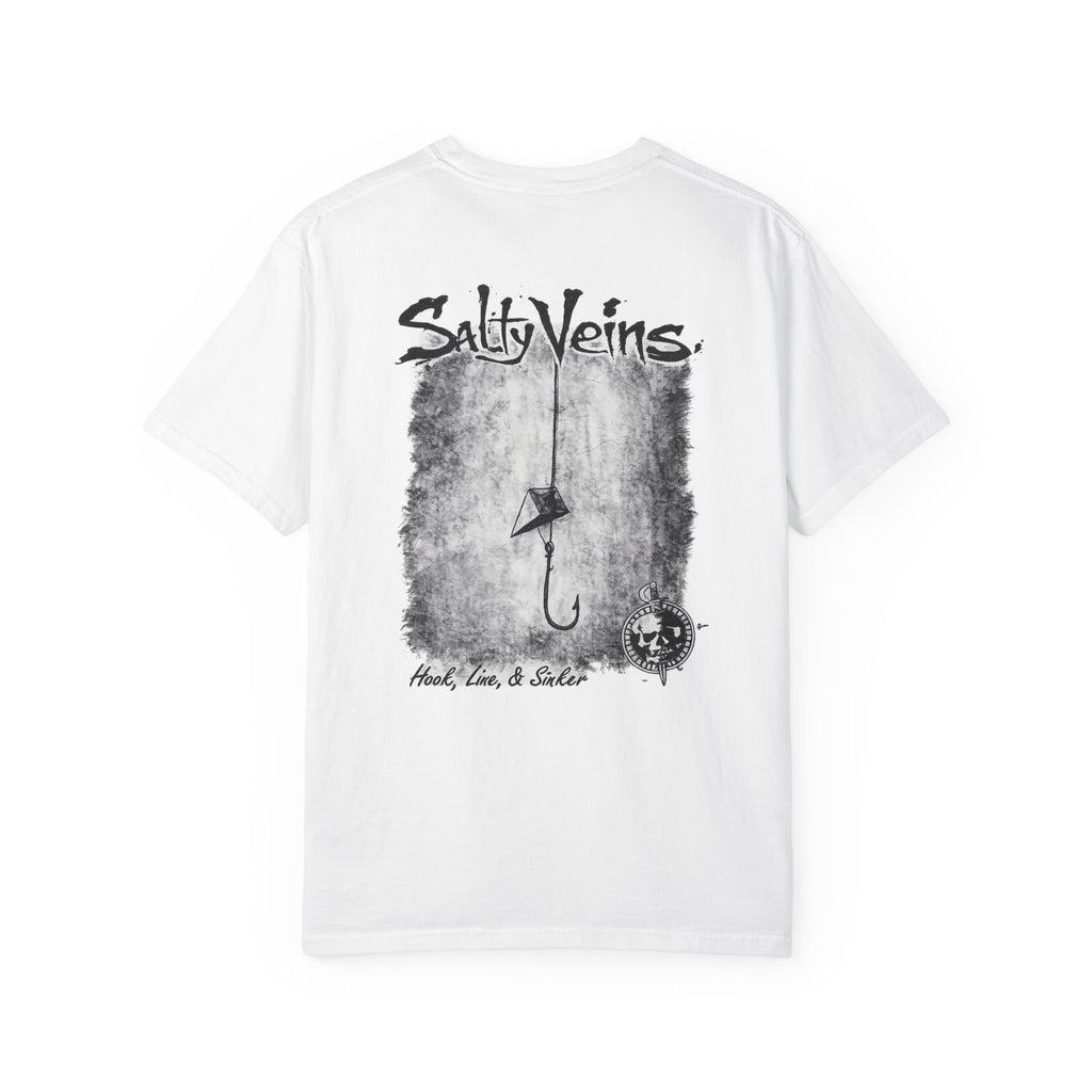 Salty Veins Hook, Line, & Sinker Tee