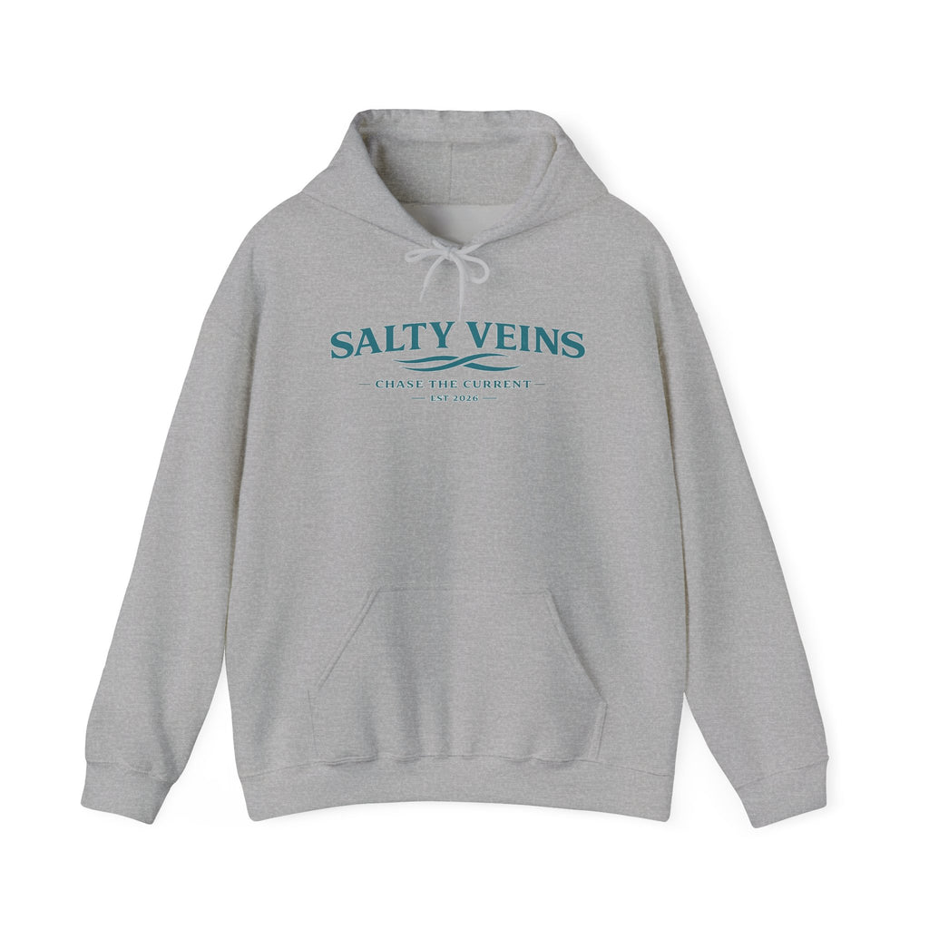 Salty Veins Hoodie — Chase the Current Sweatshirt