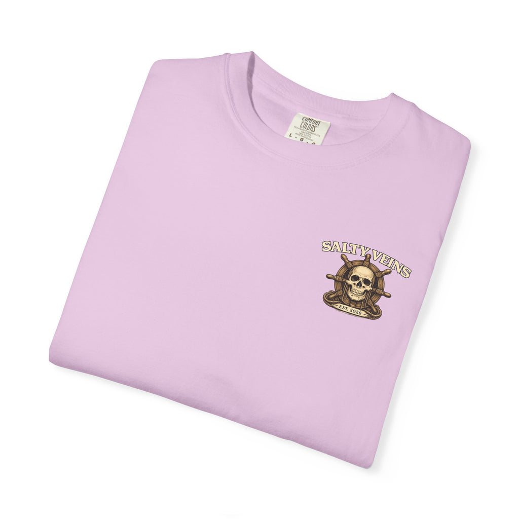 T-shirt Crâne & Casque Salty Veins