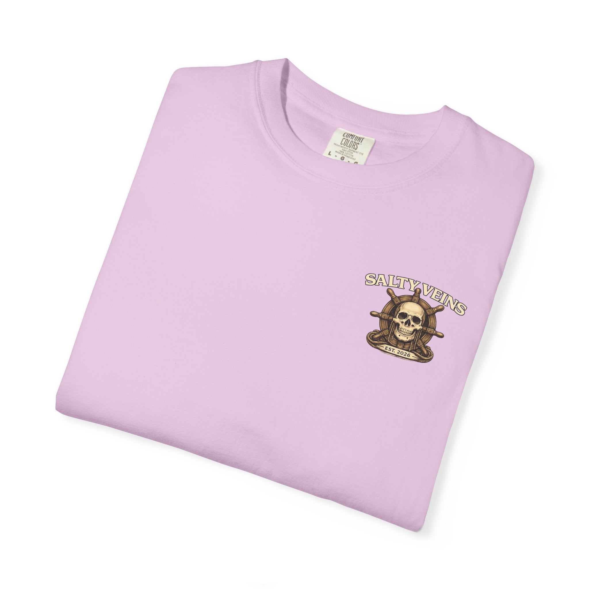 T-shirt Crâne & Casque Salty Veins