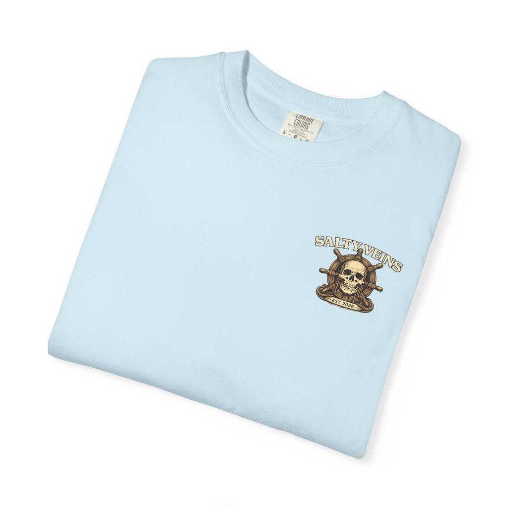 T-shirt Crâne & Casque Salty Veins