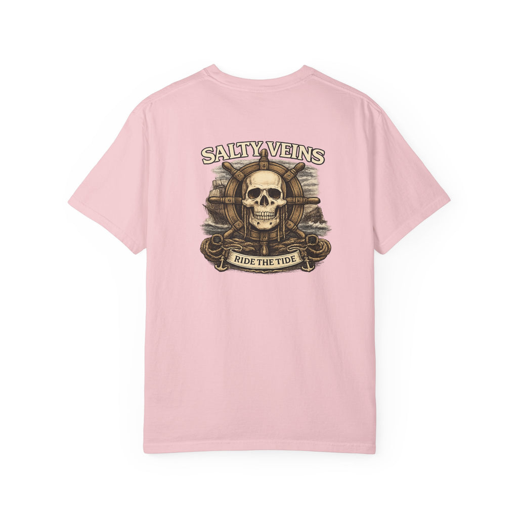 T-shirt Crâne & Casque Salty Veins