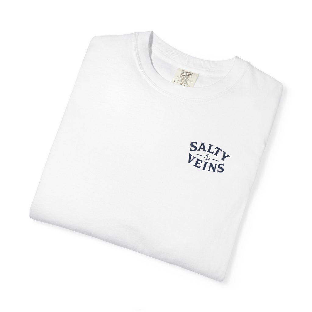 Salty Veins Off the Clock Tee