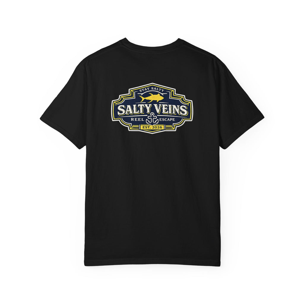 Salty Veins Reel Escape Fishing Tee