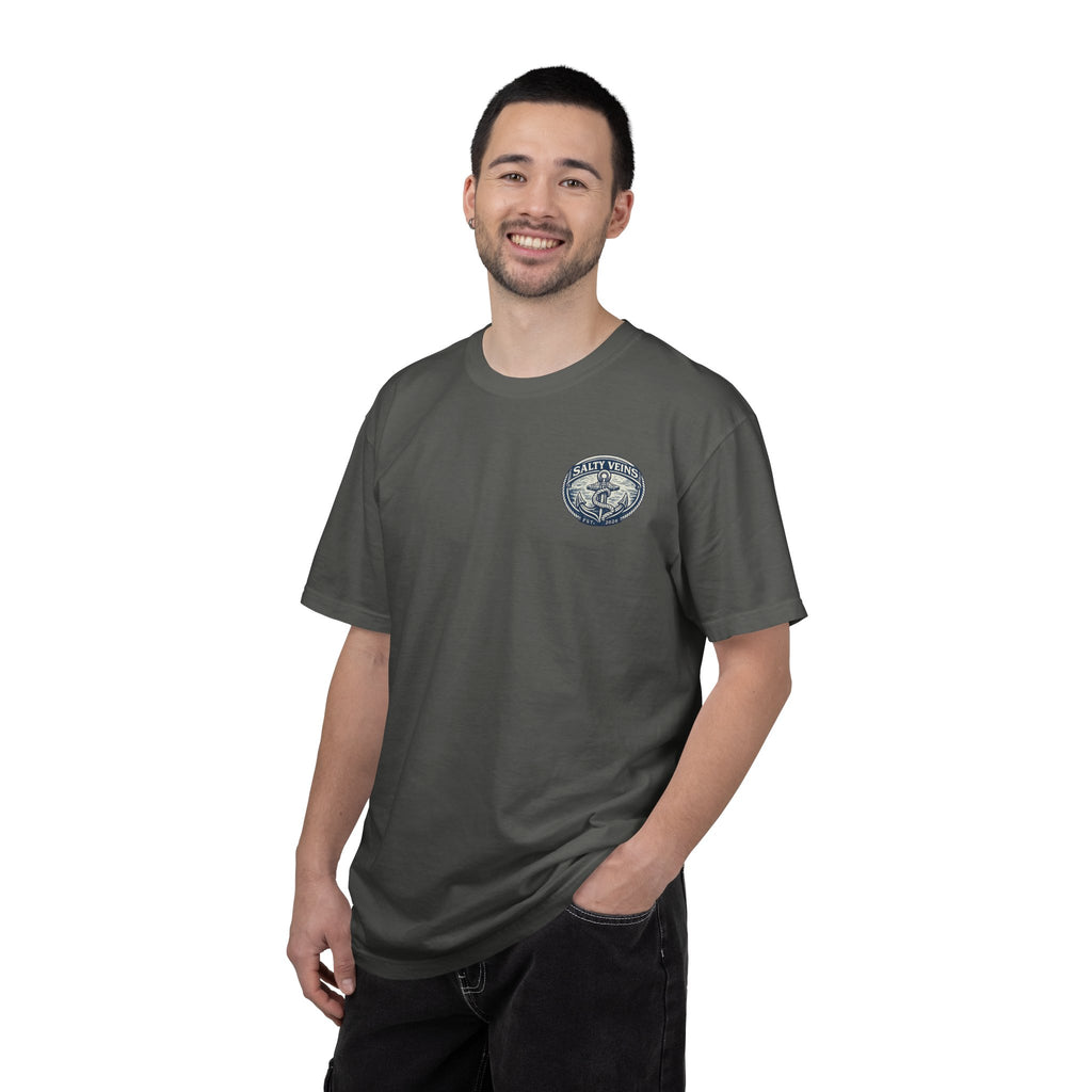 Salty Veins Honor the Sea Tee