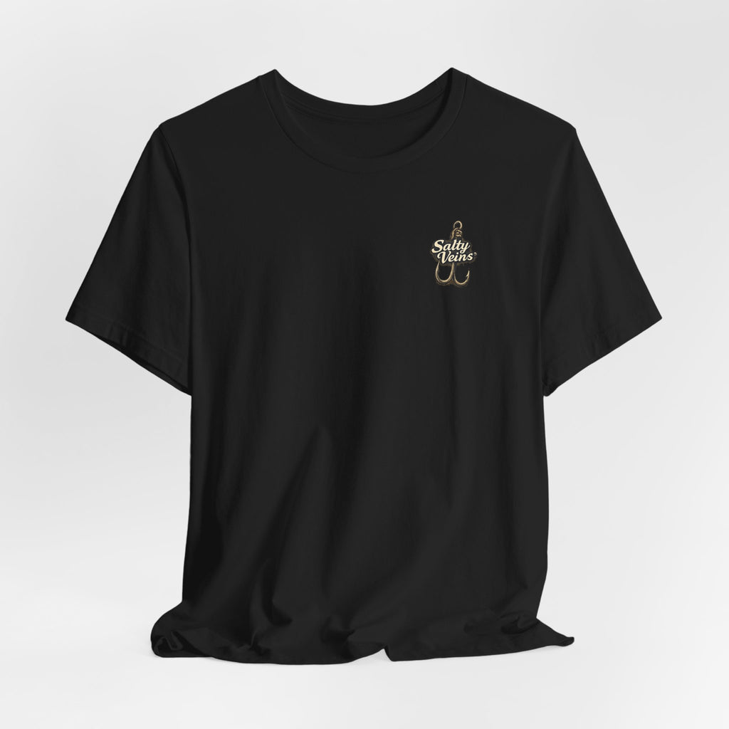 Salty Veins Hooked on the Salt Beach House Tee