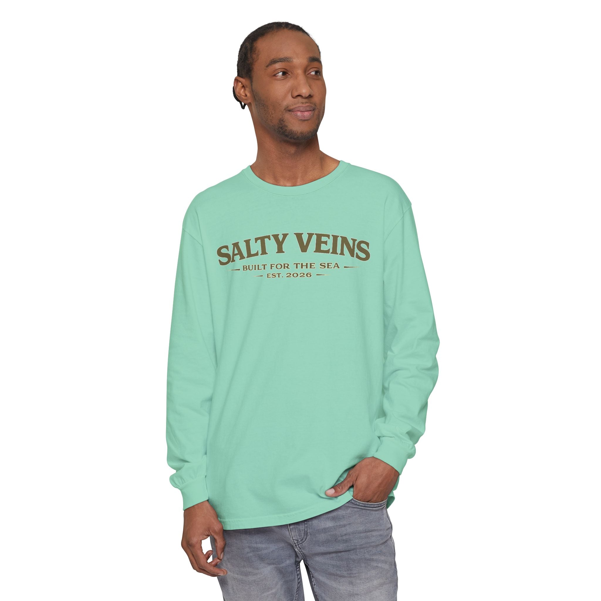 Salty Veins Logo Long Sleeve