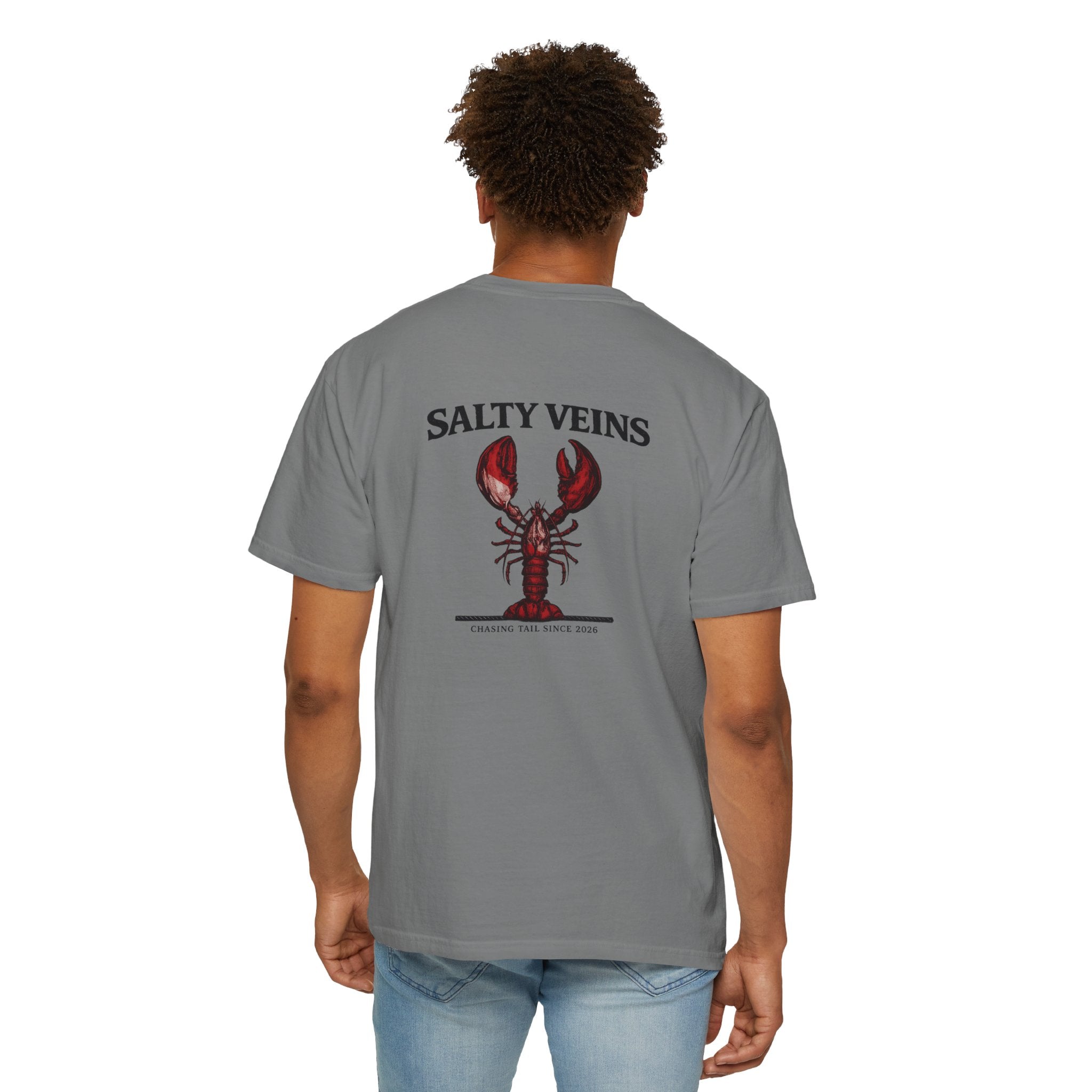 Salty Veins Lobster Tee