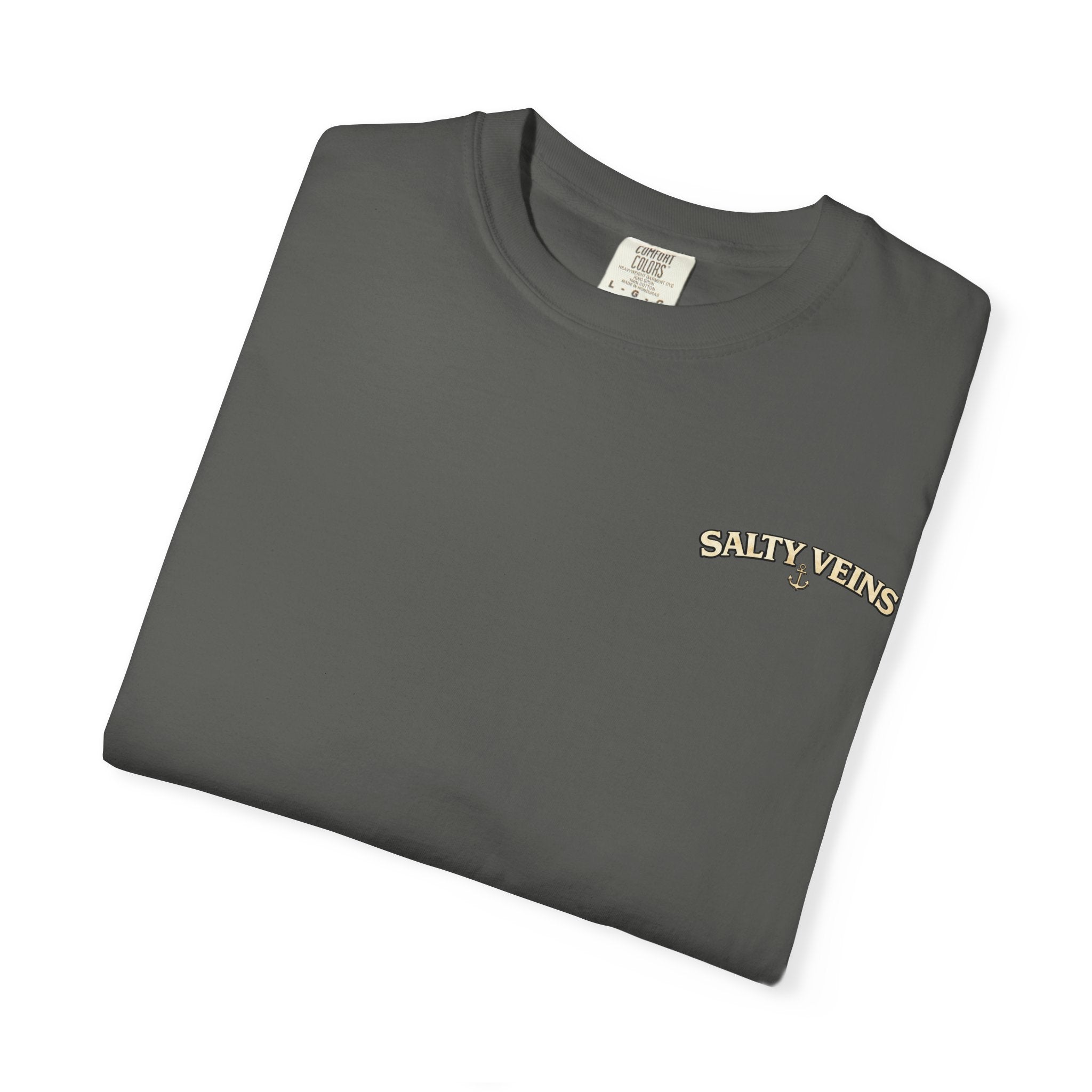 Salty Veins Skull Captain Tee