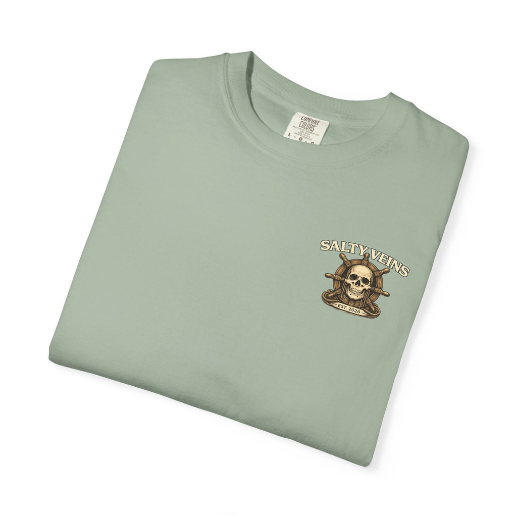 T-shirt Crâne & Casque Salty Veins